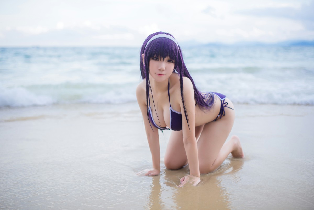 白金Saki写真–水着-COSPLAY