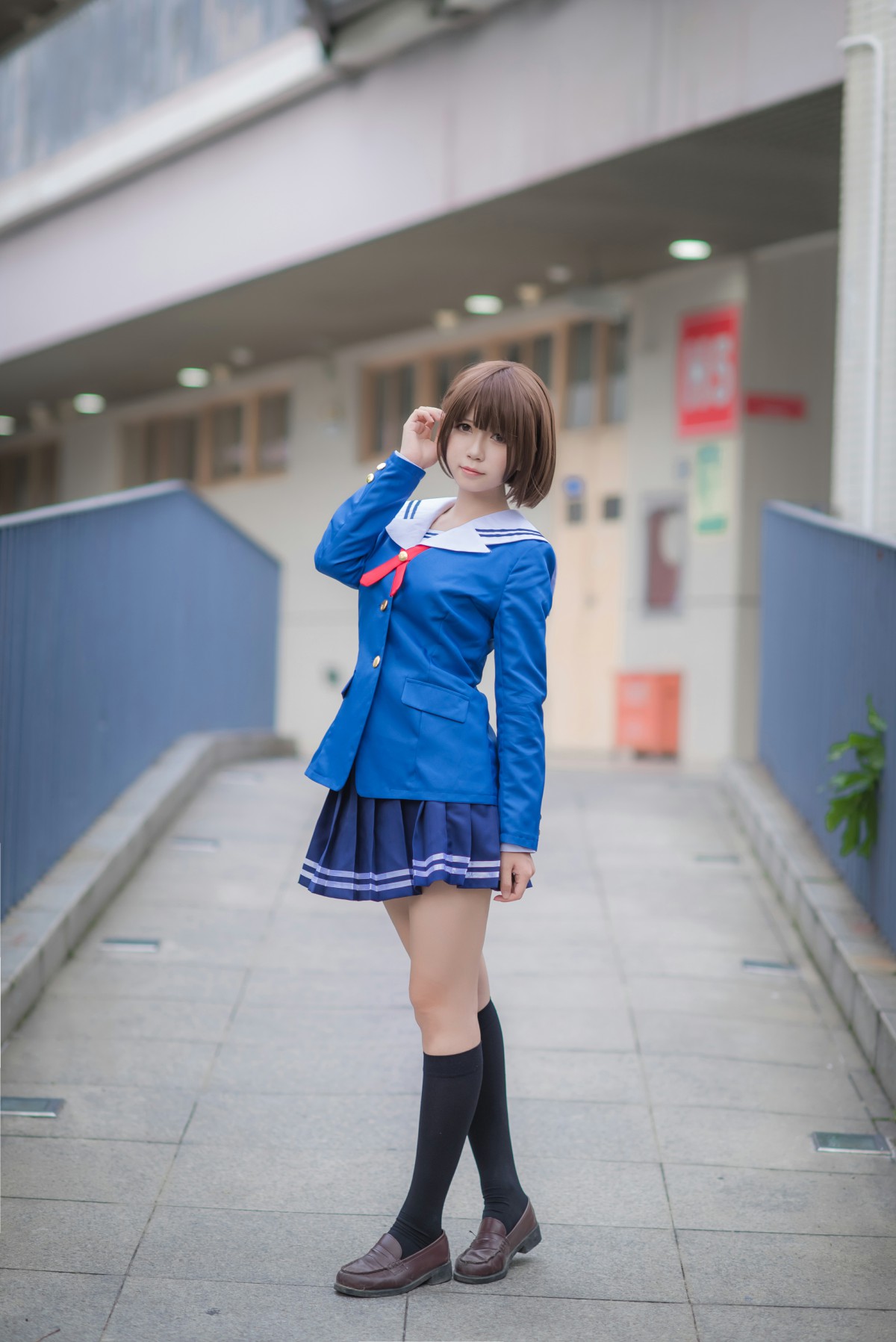 白金Saki写真–校服-COSPLAY
