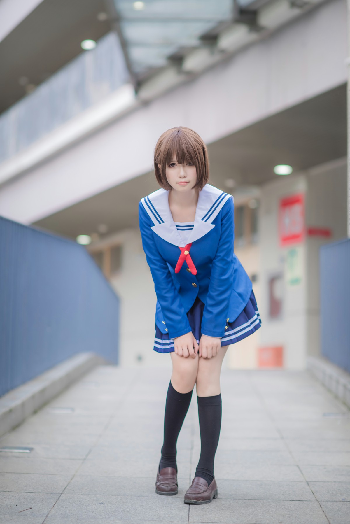 白金Saki写真–校服-COSPLAY
