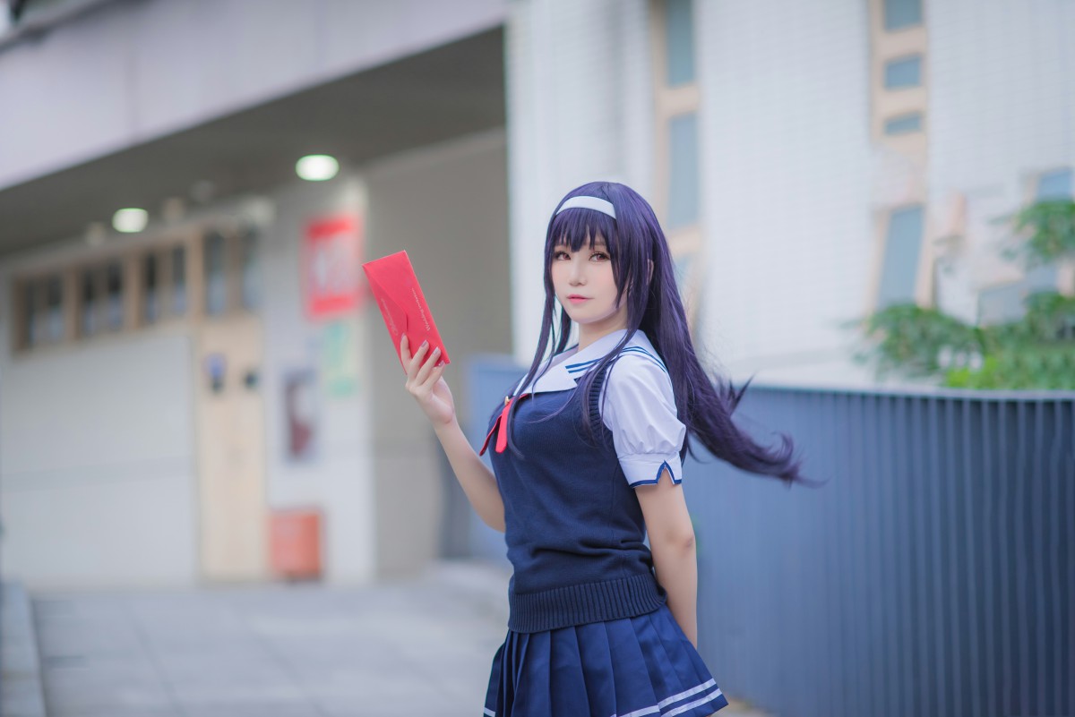 白金Saki写真–校服-COSPLAY