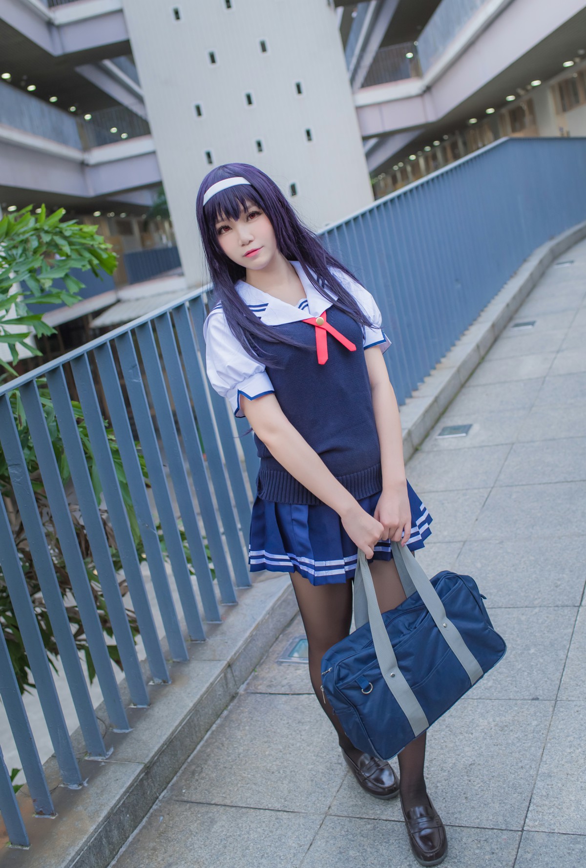 白金Saki写真–校服-COSPLAY