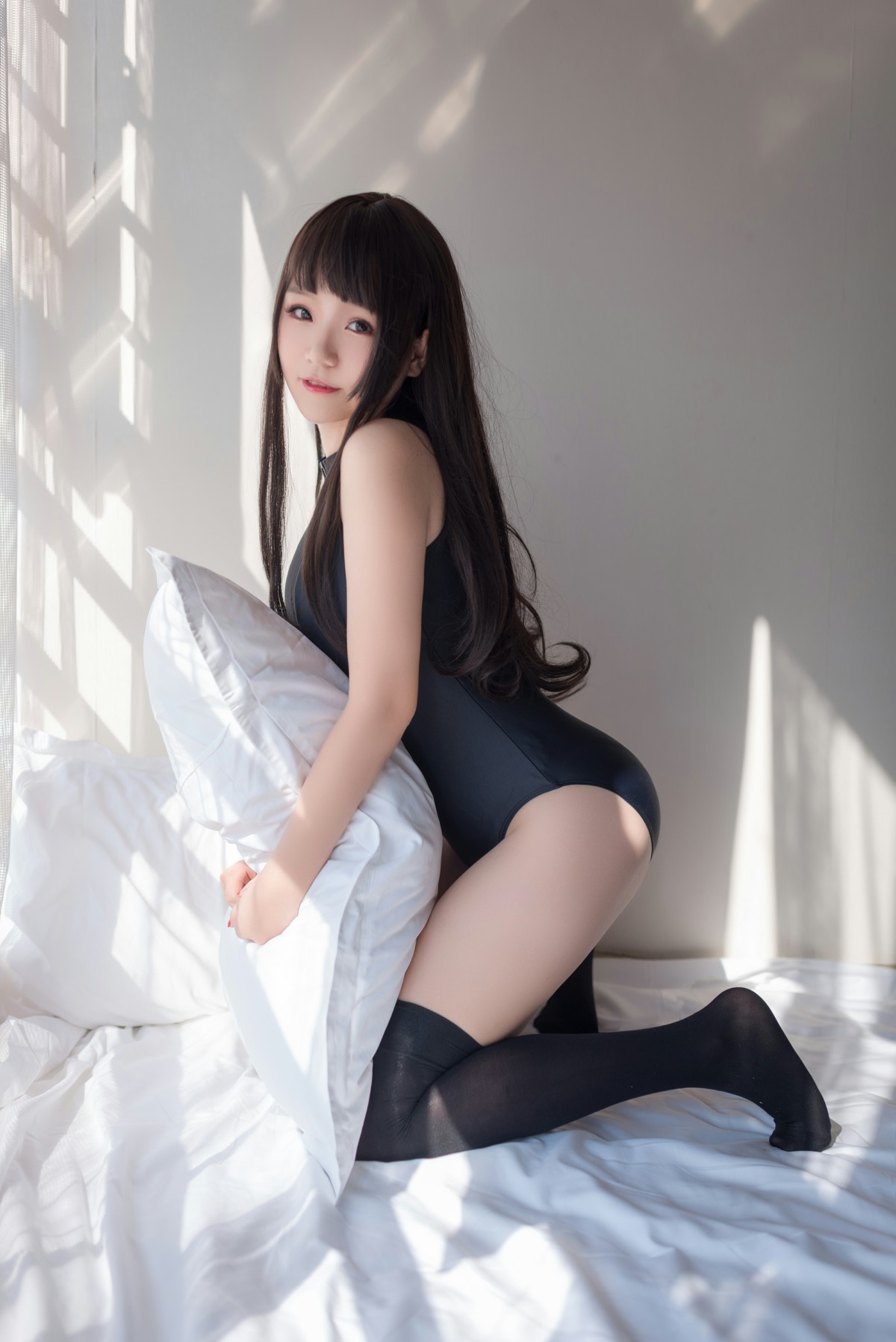 性感人气COSERYoko宅夏Cos–开胸泳衣2-COSPLAY