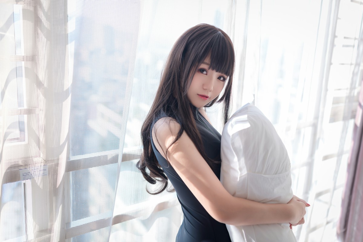 性感人气COSERYoko宅夏Cos–开胸泳衣2-COSPLAY