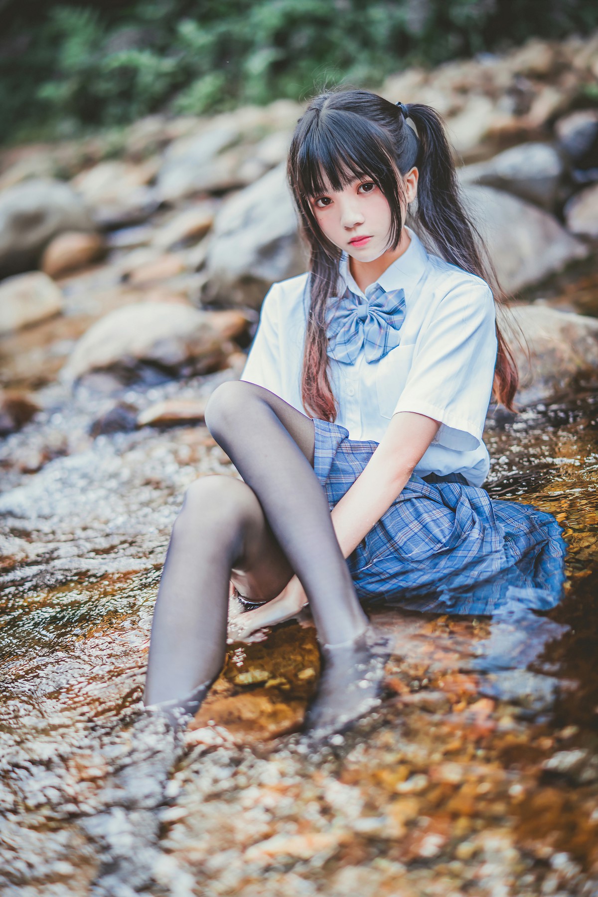 萝莉风COS桜桃喵–死库水-COSPLAY