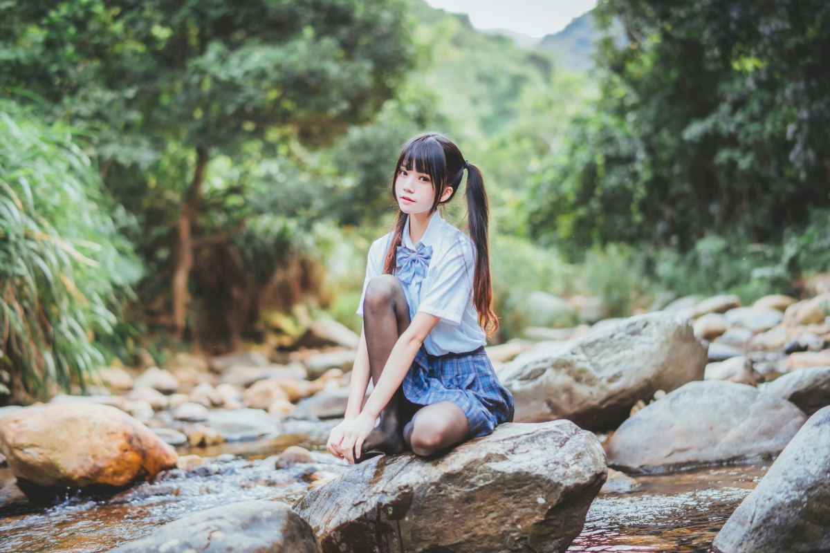 萝莉风COS桜桃喵–死库水-COSPLAY