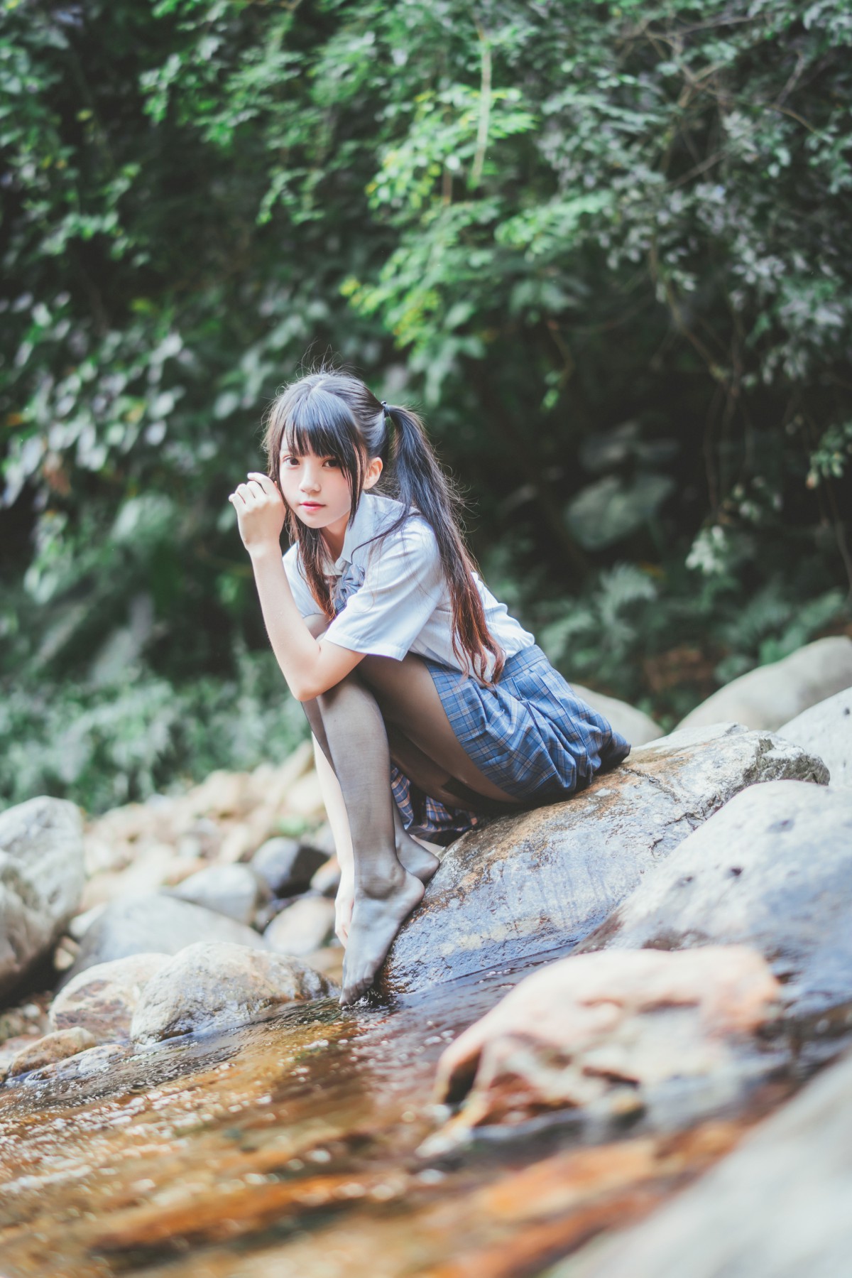 萝莉风COS桜桃喵–死库水-COSPLAY