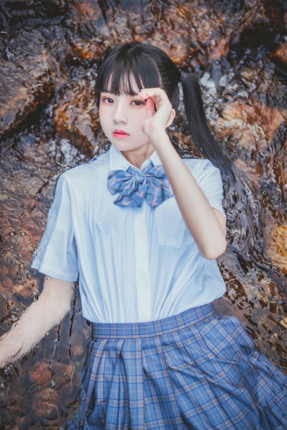 萝莉风COS桜桃喵–死库水-COSPLAY