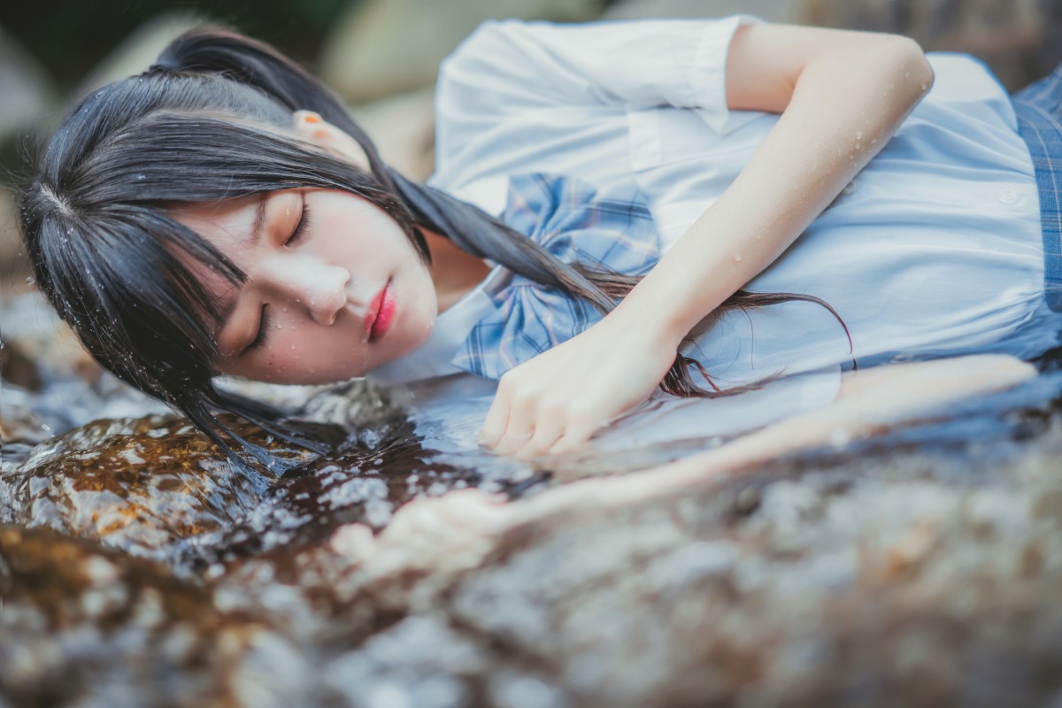 萝莉风COS桜桃喵–死库水-COSPLAY