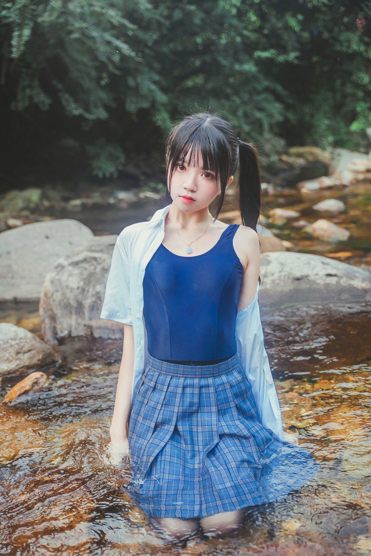 萝莉风COS桜桃喵–死库水-COSPLAY