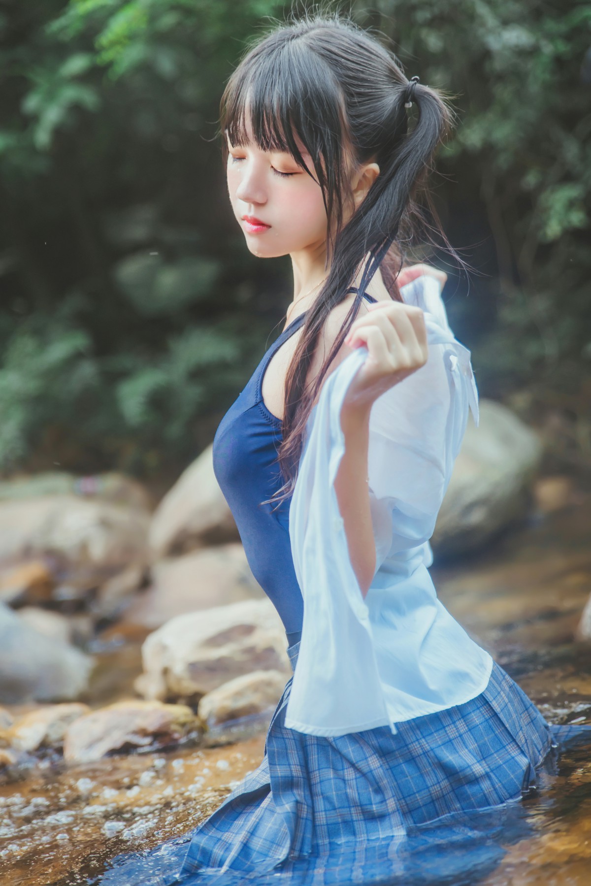 萝莉风COS桜桃喵–死库水-COSPLAY