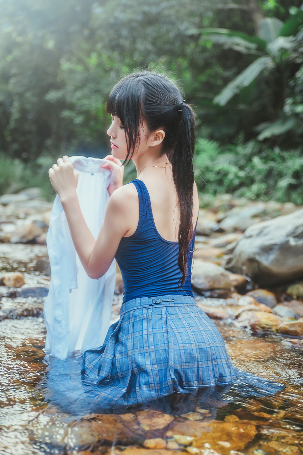 萝莉风COS桜桃喵–死库水-COSPLAY