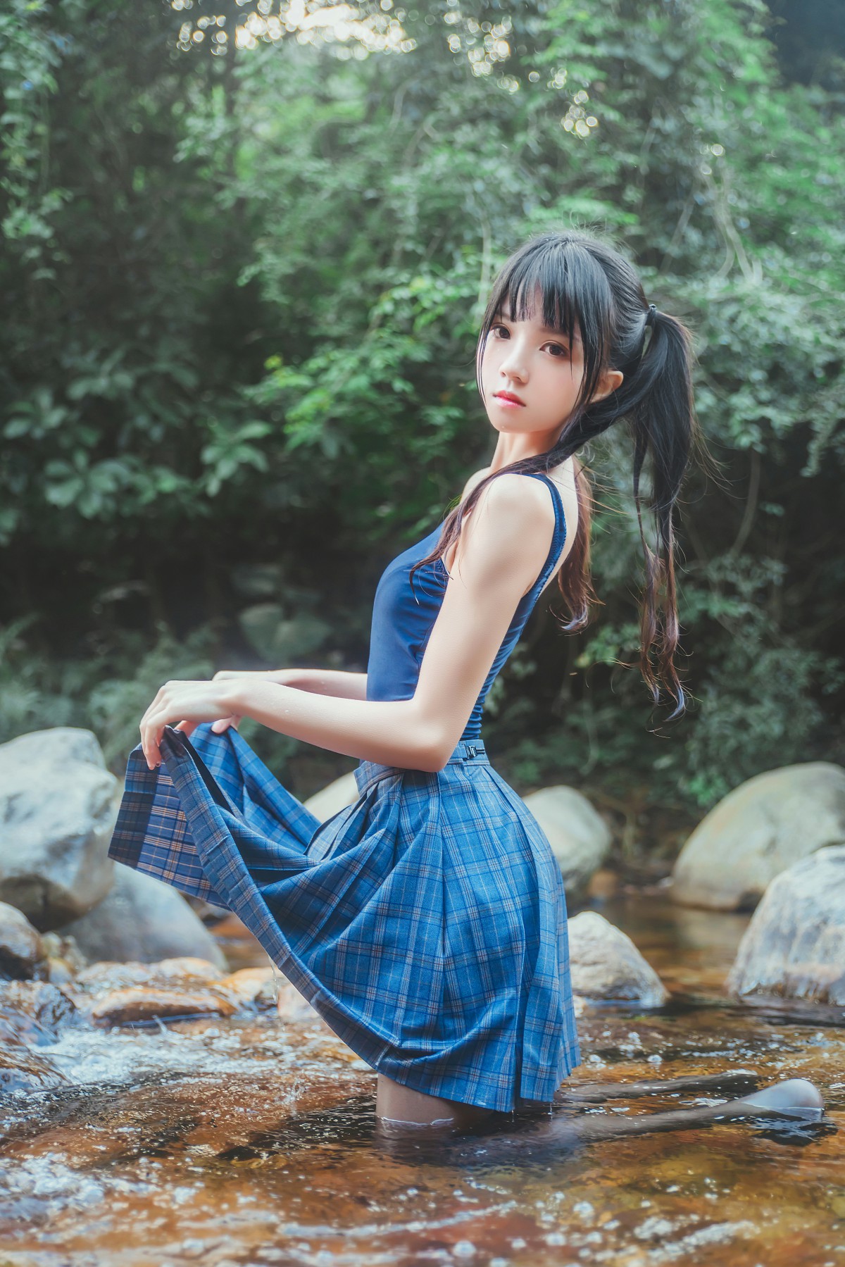 萝莉风COS桜桃喵–死库水-COSPLAY