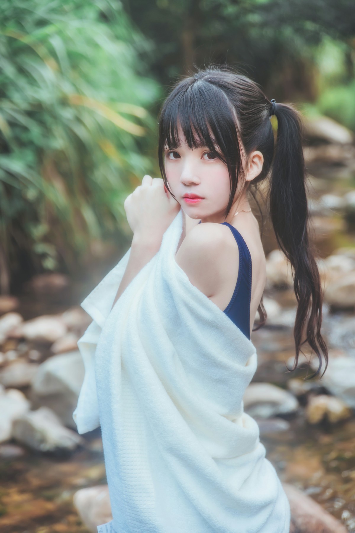 萝莉风COS桜桃喵–死库水-COSPLAY