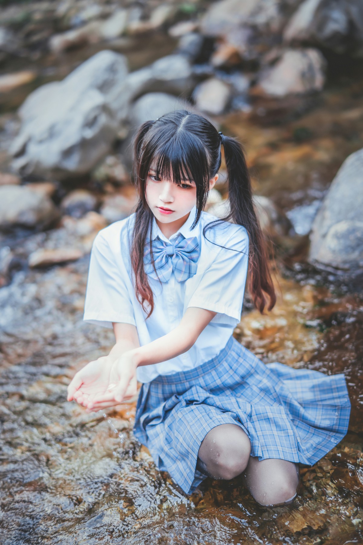 萝莉风COS桜桃喵–死库水-COSPLAY