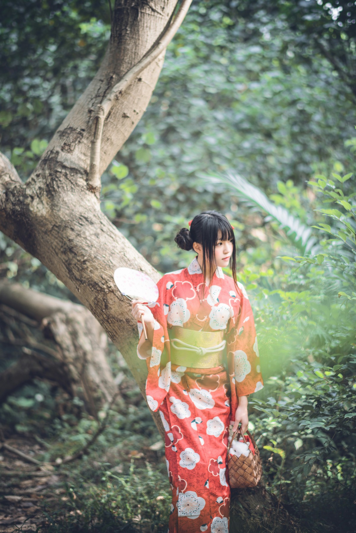萝莉风COS桜桃喵–夏日祭-COSPLAY