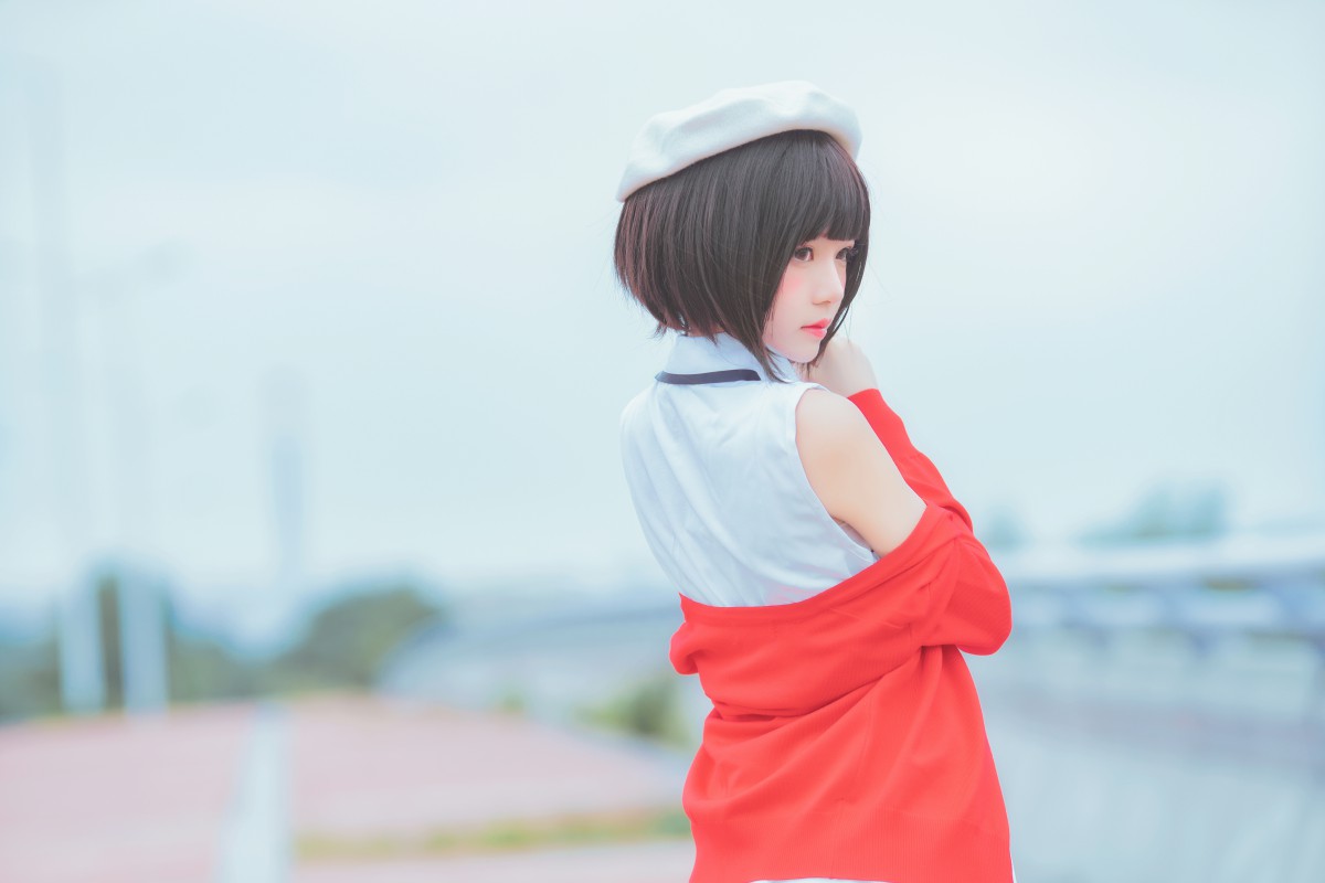 萝莉风COS桜桃喵–加藤惠系列之常服-COSPLAY