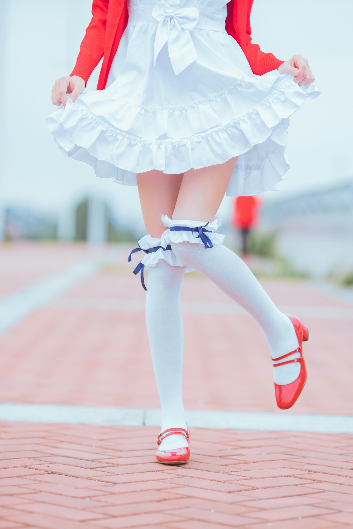 萝莉风COS桜桃喵–加藤惠系列之常服-COSPLAY