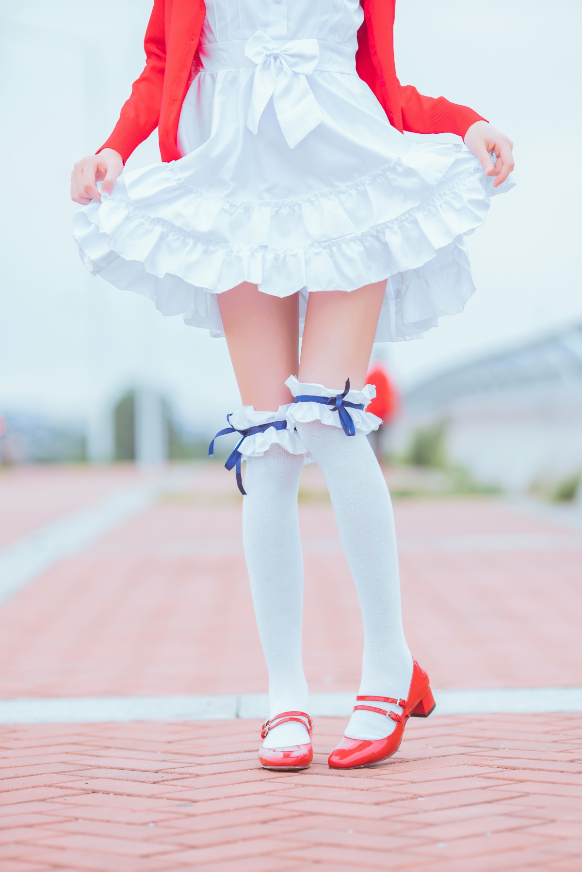 萝莉风COS桜桃喵–加藤惠系列之常服-COSPLAY