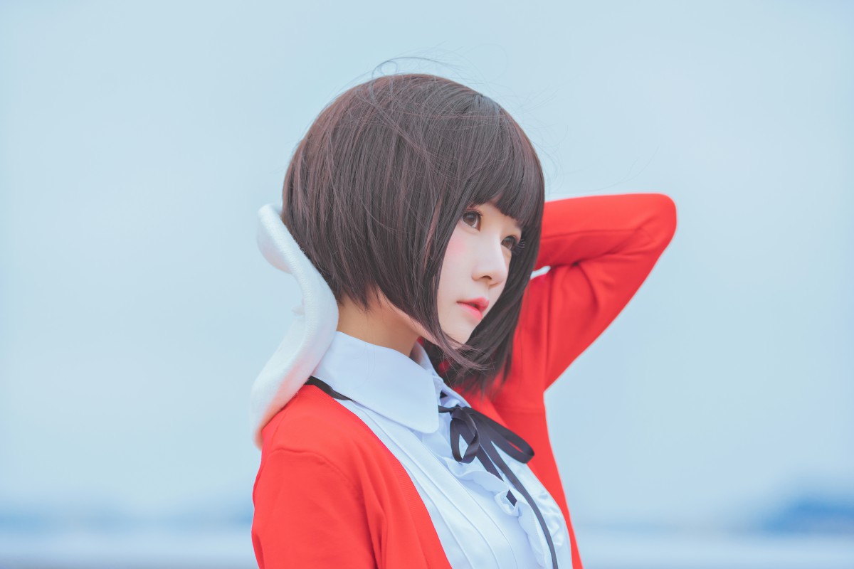 萝莉风COS桜桃喵–加藤惠系列之常服-COSPLAY