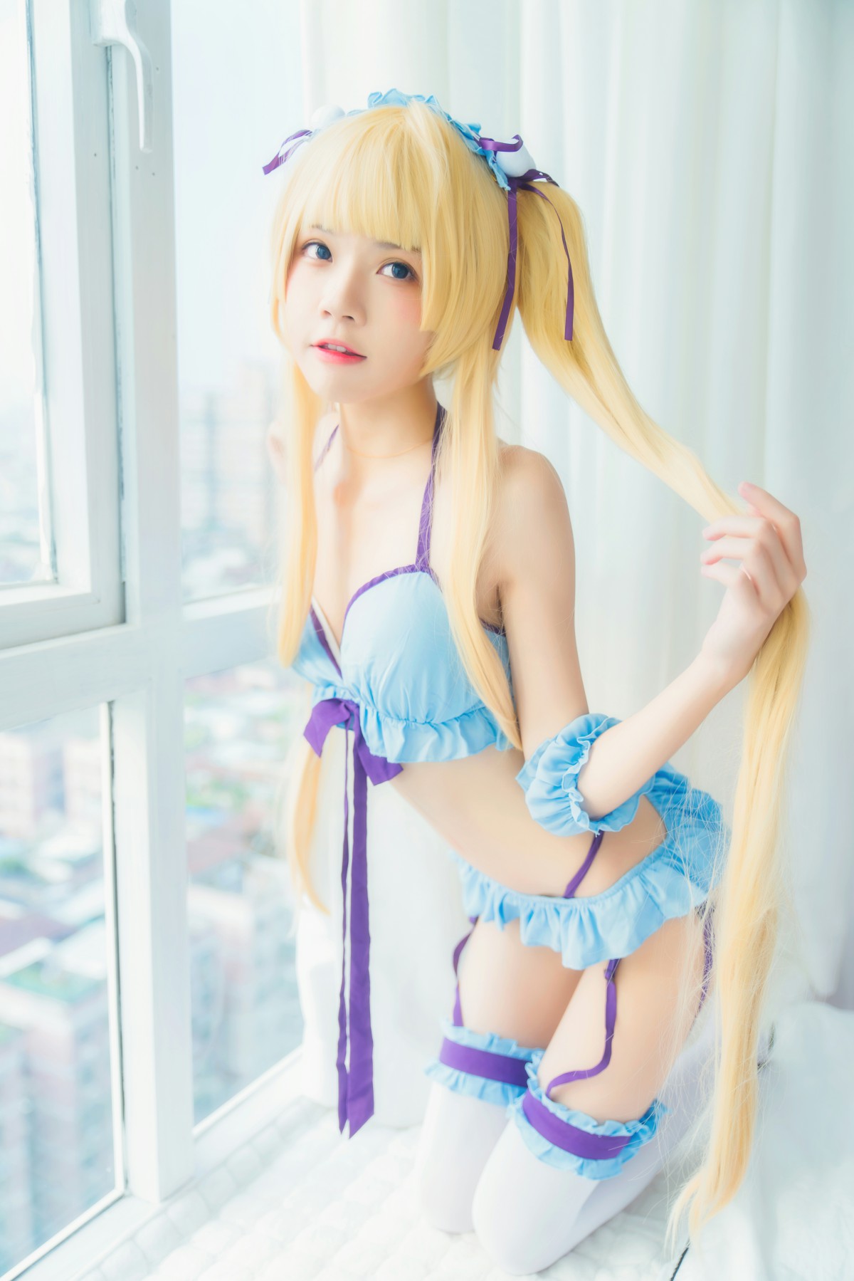 萝莉风COS桜桃喵–英梨梨COS01-COSPLAY