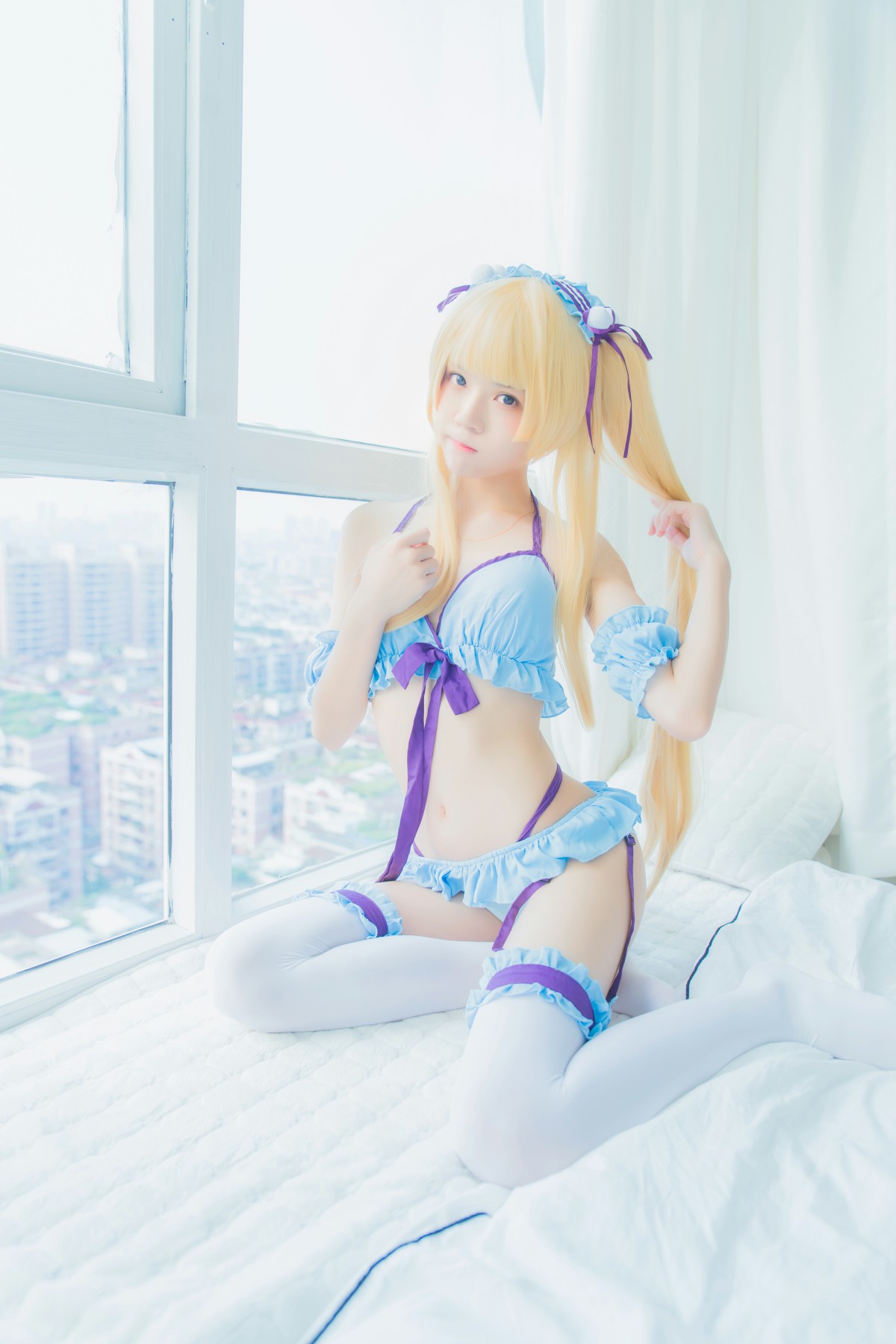 萝莉风COS桜桃喵–英梨梨COS01-COSPLAY