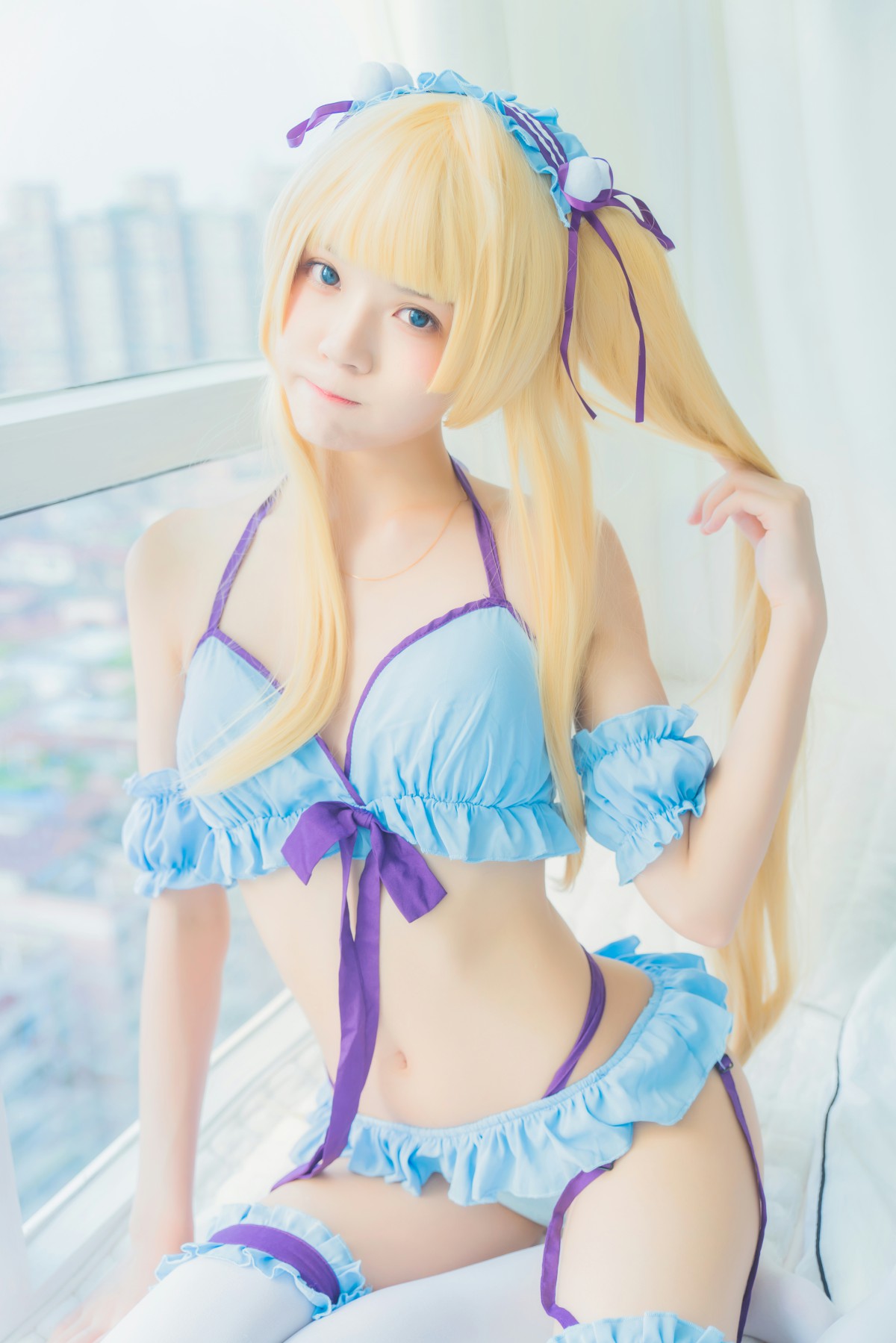 萝莉风COS桜桃喵–英梨梨COS01-COSPLAY