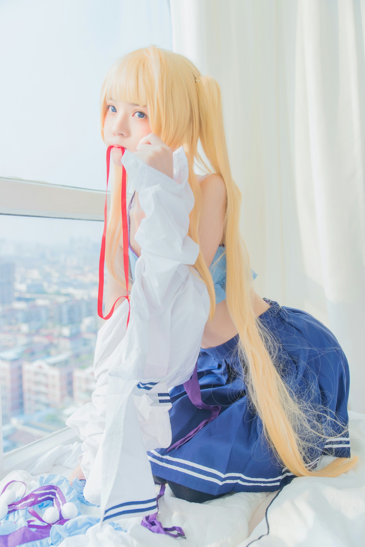 萝莉风COS桜桃喵–英梨梨COS02-COSPLAY