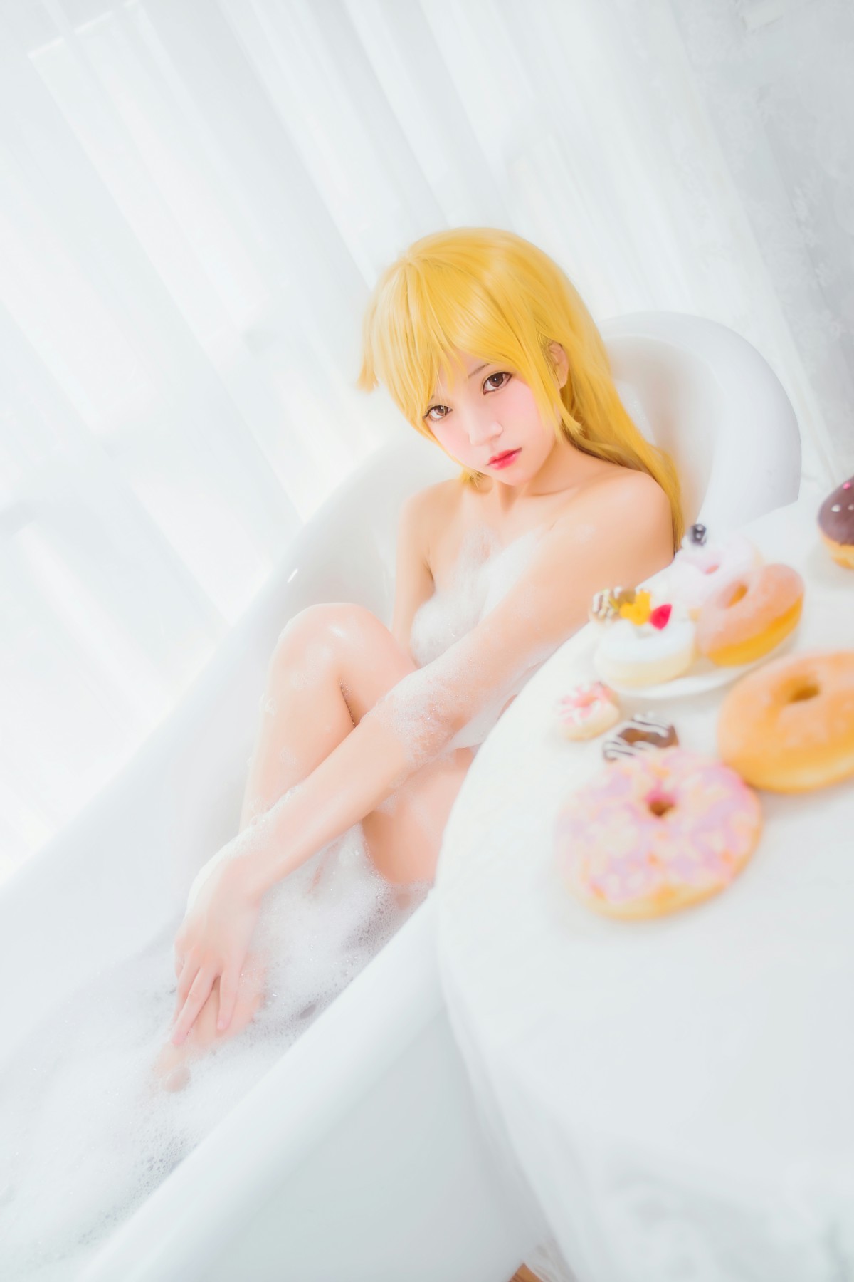 萝莉风COS桜桃喵–小忍浴缸-COSPLAY