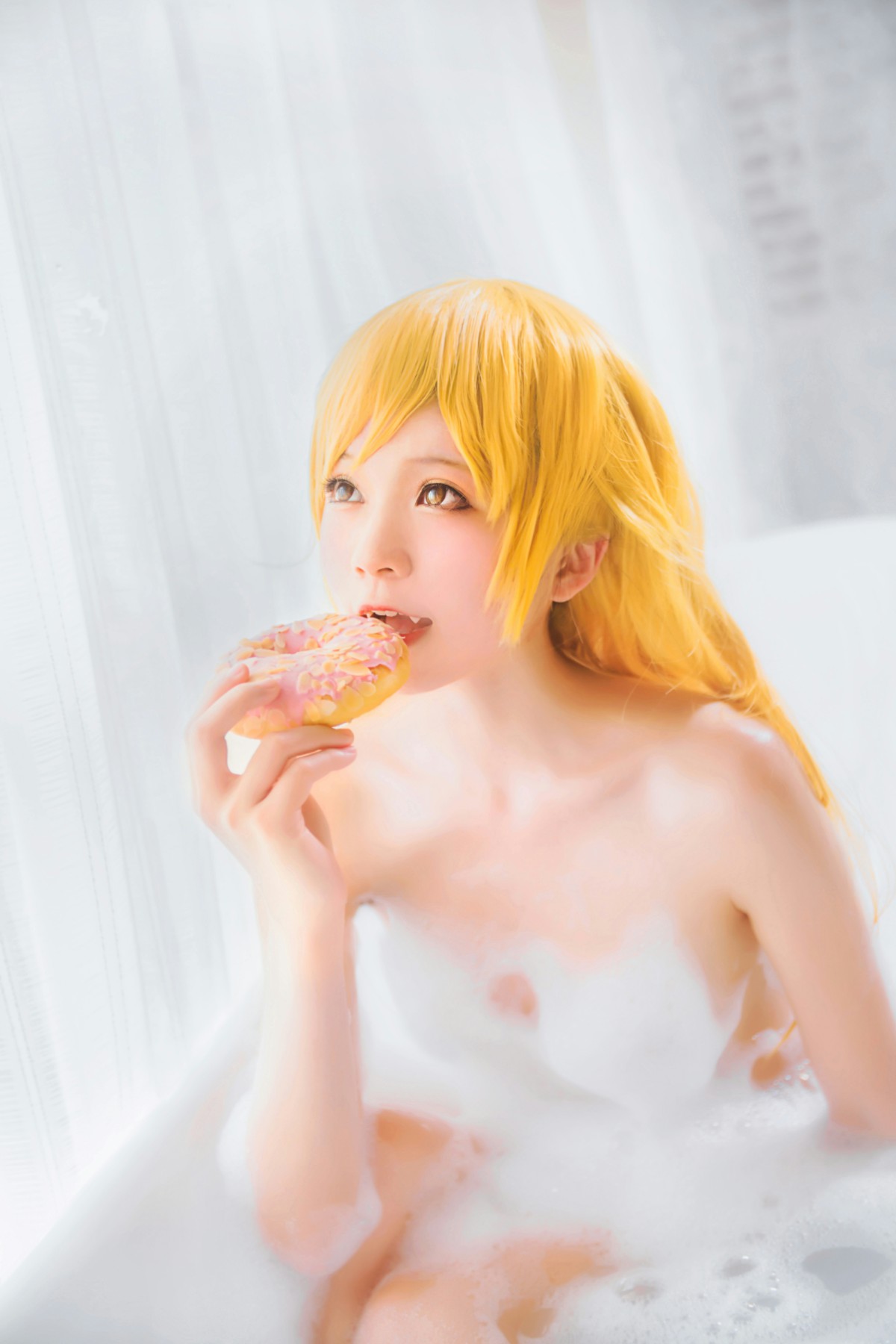 萝莉风COS桜桃喵–小忍浴缸-COSPLAY