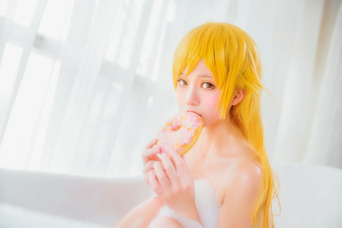 萝莉风COS桜桃喵–小忍浴缸-COSPLAY