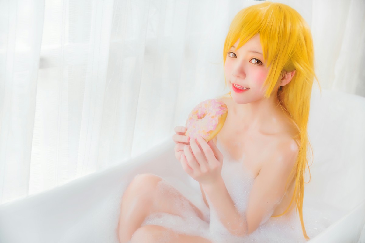 萝莉风COS桜桃喵–小忍浴缸-COSPLAY