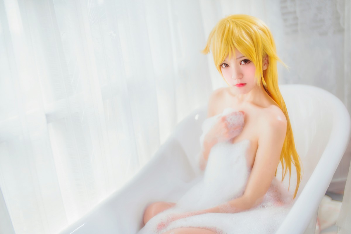 萝莉风COS桜桃喵–小忍浴缸-COSPLAY