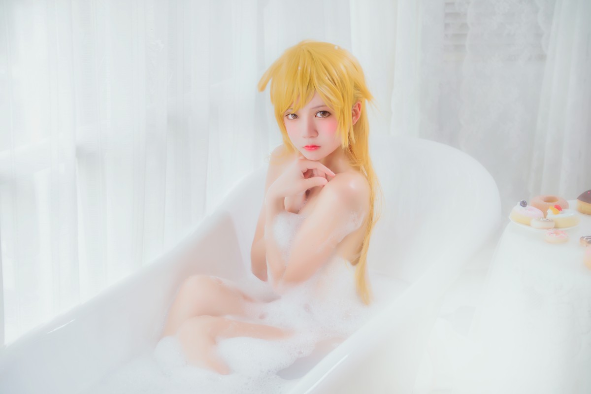 萝莉风COS桜桃喵–小忍浴缸-COSPLAY