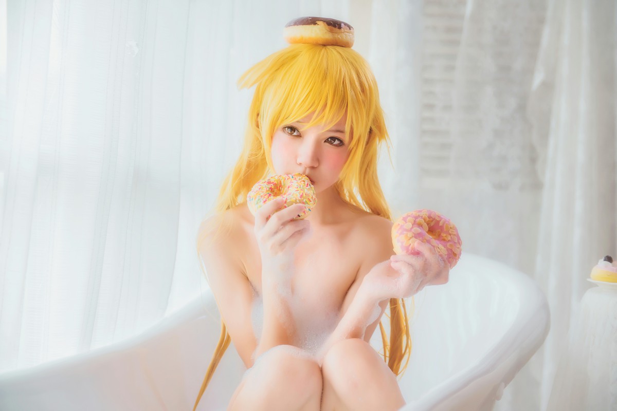 萝莉风COS桜桃喵–小忍浴缸-COSPLAY