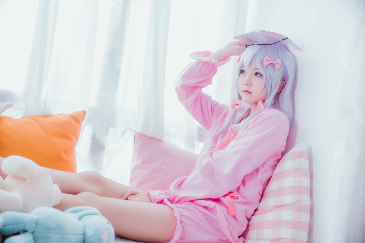 萝莉风COS桜桃喵–纱雾COS-COSPLAY