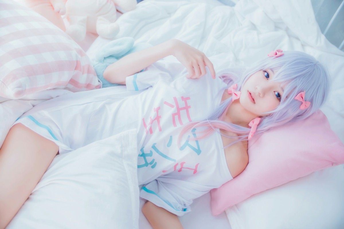 萝莉风COS桜桃喵–纱雾COS-COSPLAY
