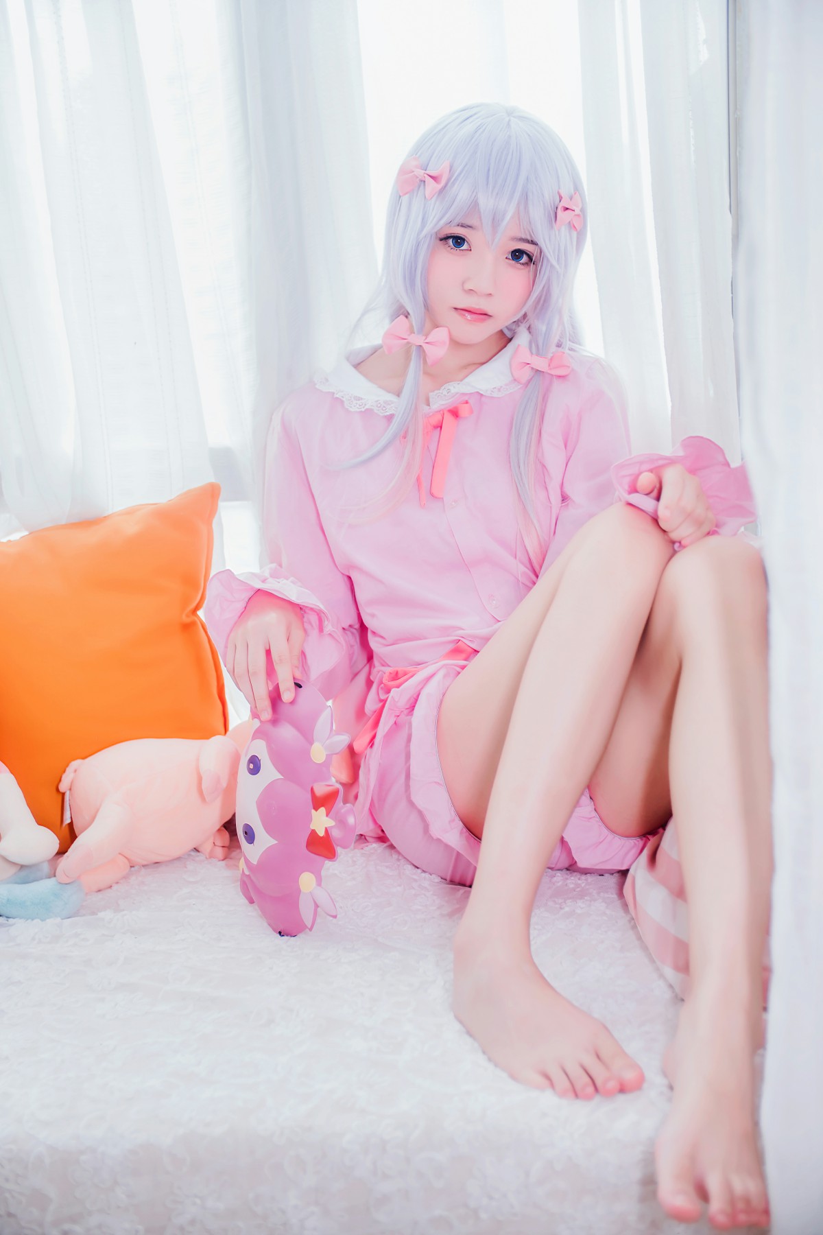 萝莉风COS桜桃喵–纱雾COS-COSPLAY