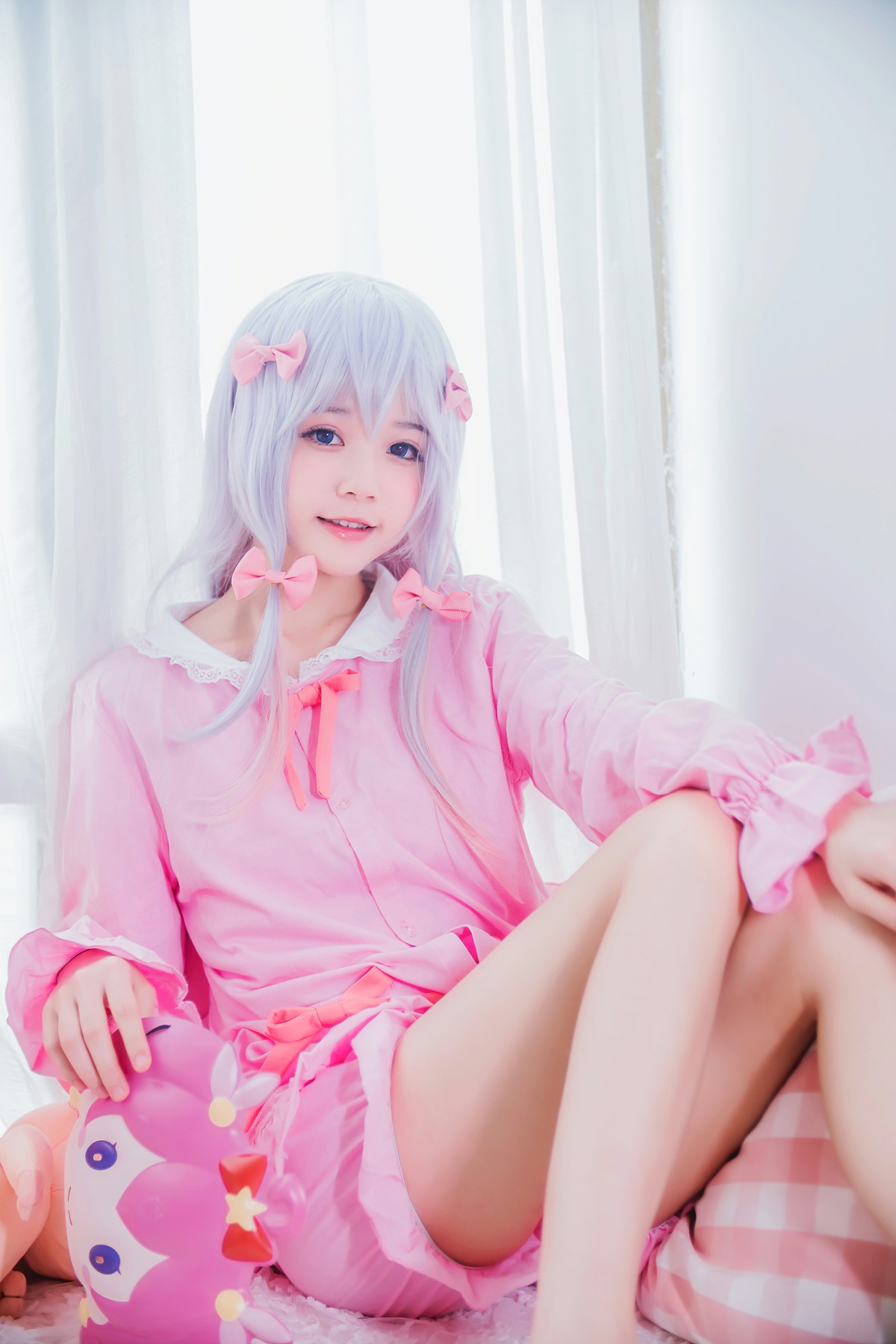 萝莉风COS桜桃喵–纱雾COS-COSPLAY