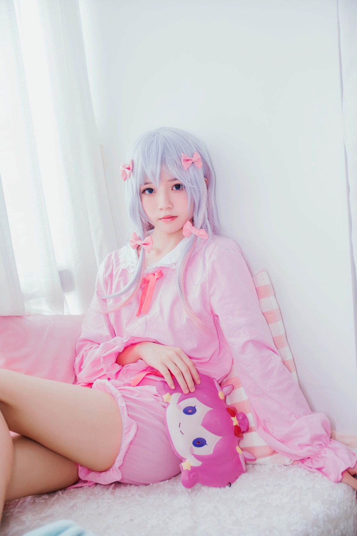 萝莉风COS桜桃喵–纱雾COS-COSPLAY