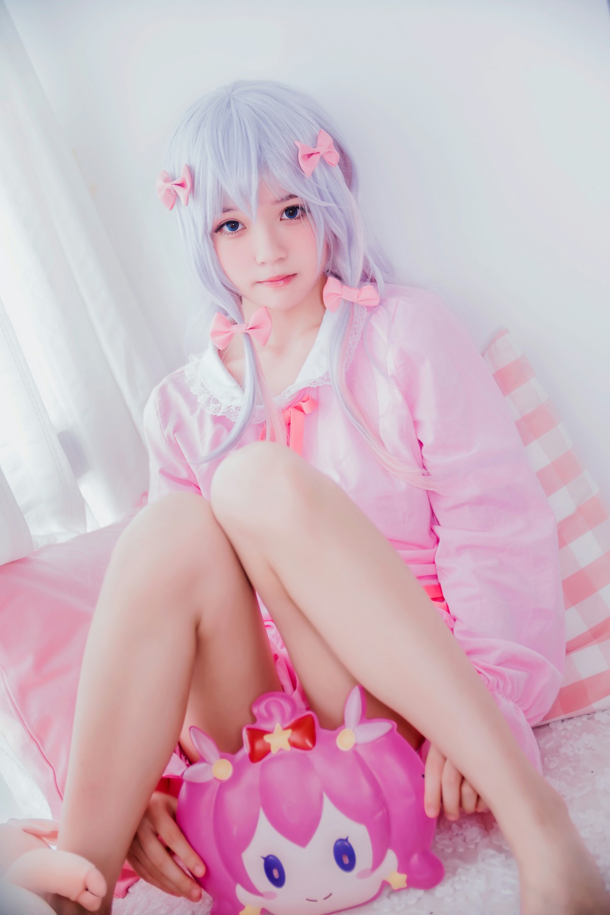 萝莉风COS桜桃喵–纱雾COS-COSPLAY