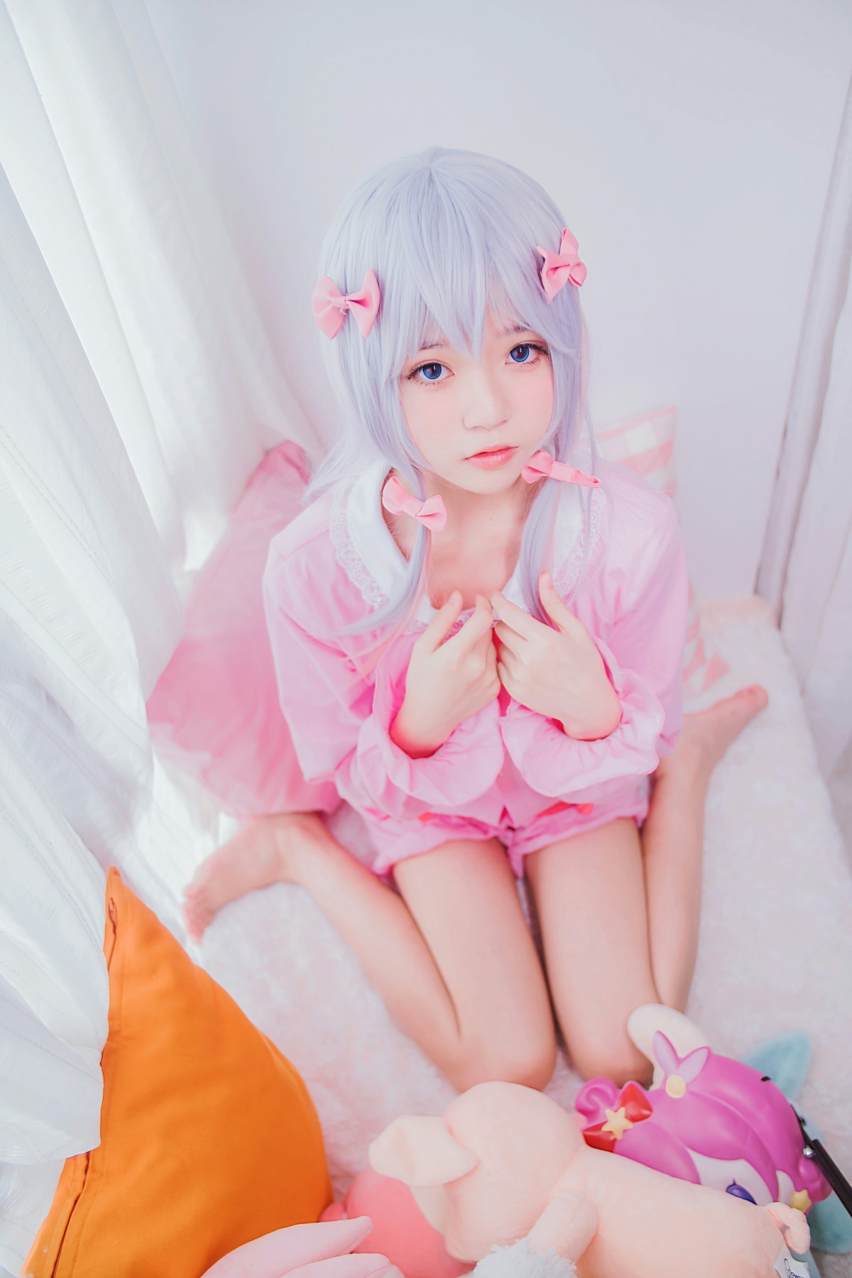 萝莉风COS桜桃喵–纱雾COS-COSPLAY