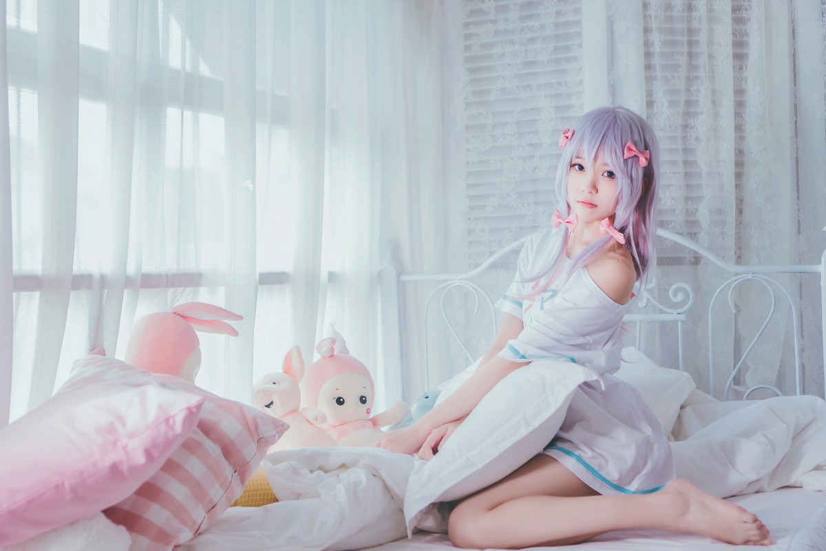 萝莉风COS桜桃喵–纱雾COS-COSPLAY