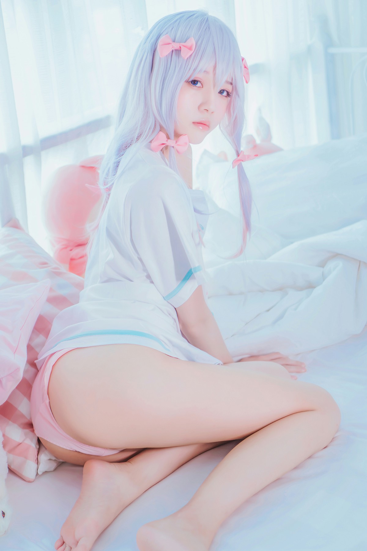 萝莉风COS桜桃喵–纱雾COS-COSPLAY