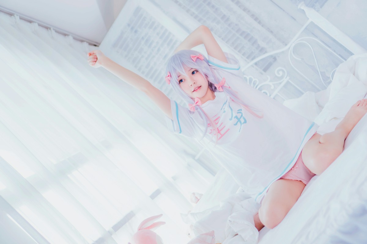 萝莉风COS桜桃喵–纱雾COS-COSPLAY