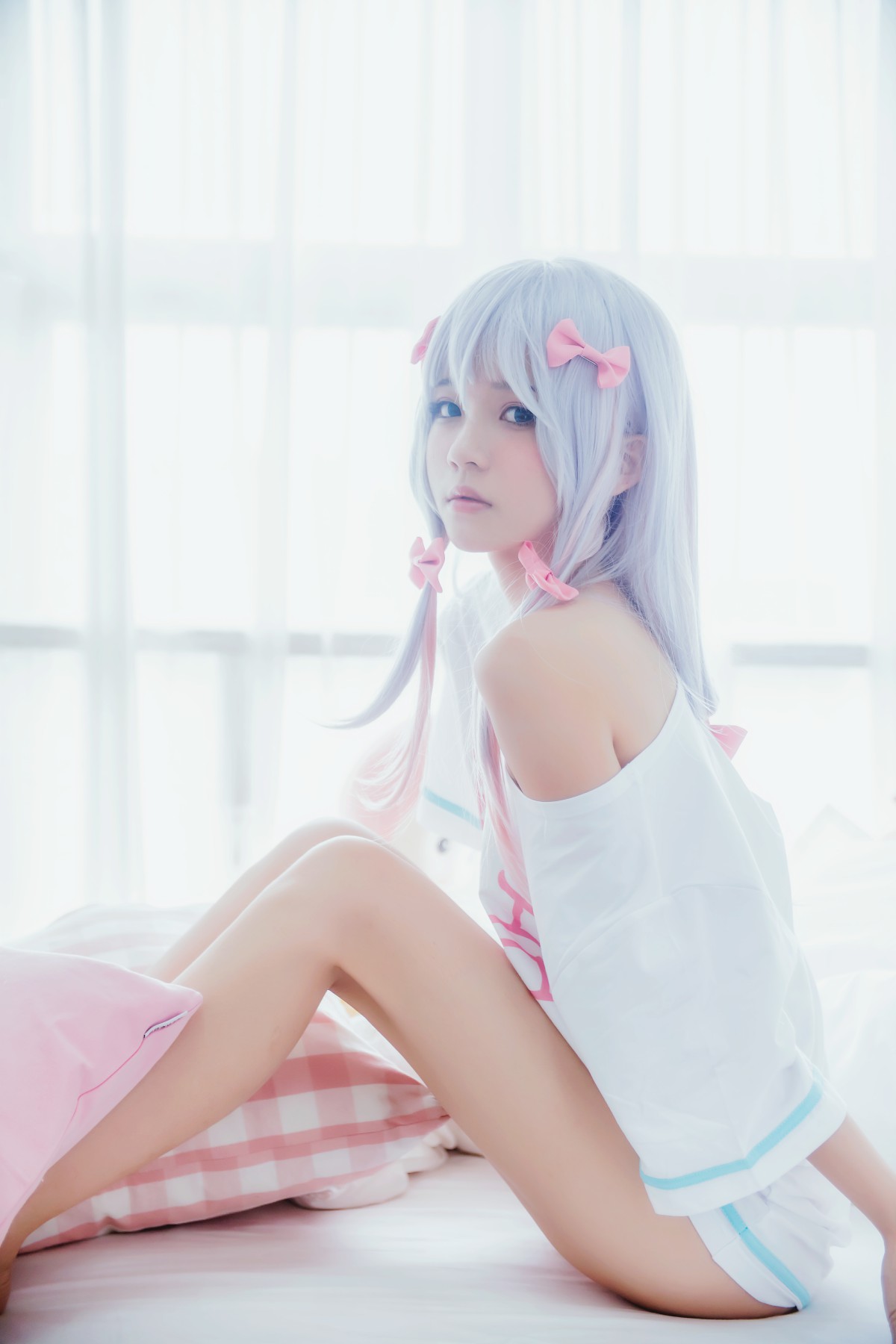 萝莉风COS桜桃喵–纱雾COS-COSPLAY