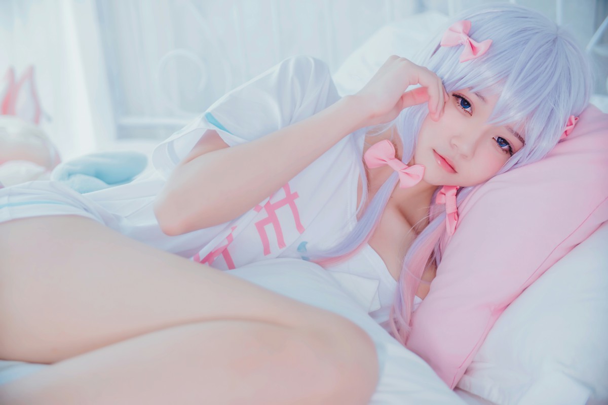 萝莉风COS桜桃喵–纱雾COS-COSPLAY