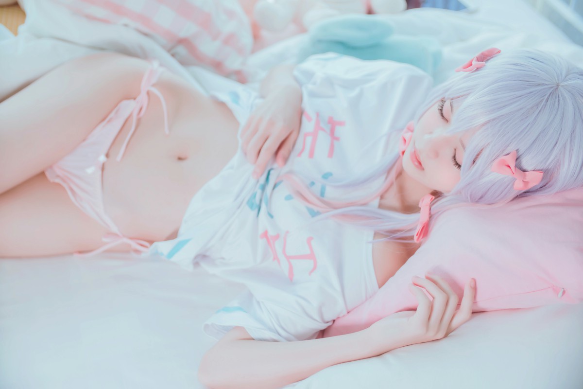 萝莉风COS桜桃喵–纱雾COS-COSPLAY