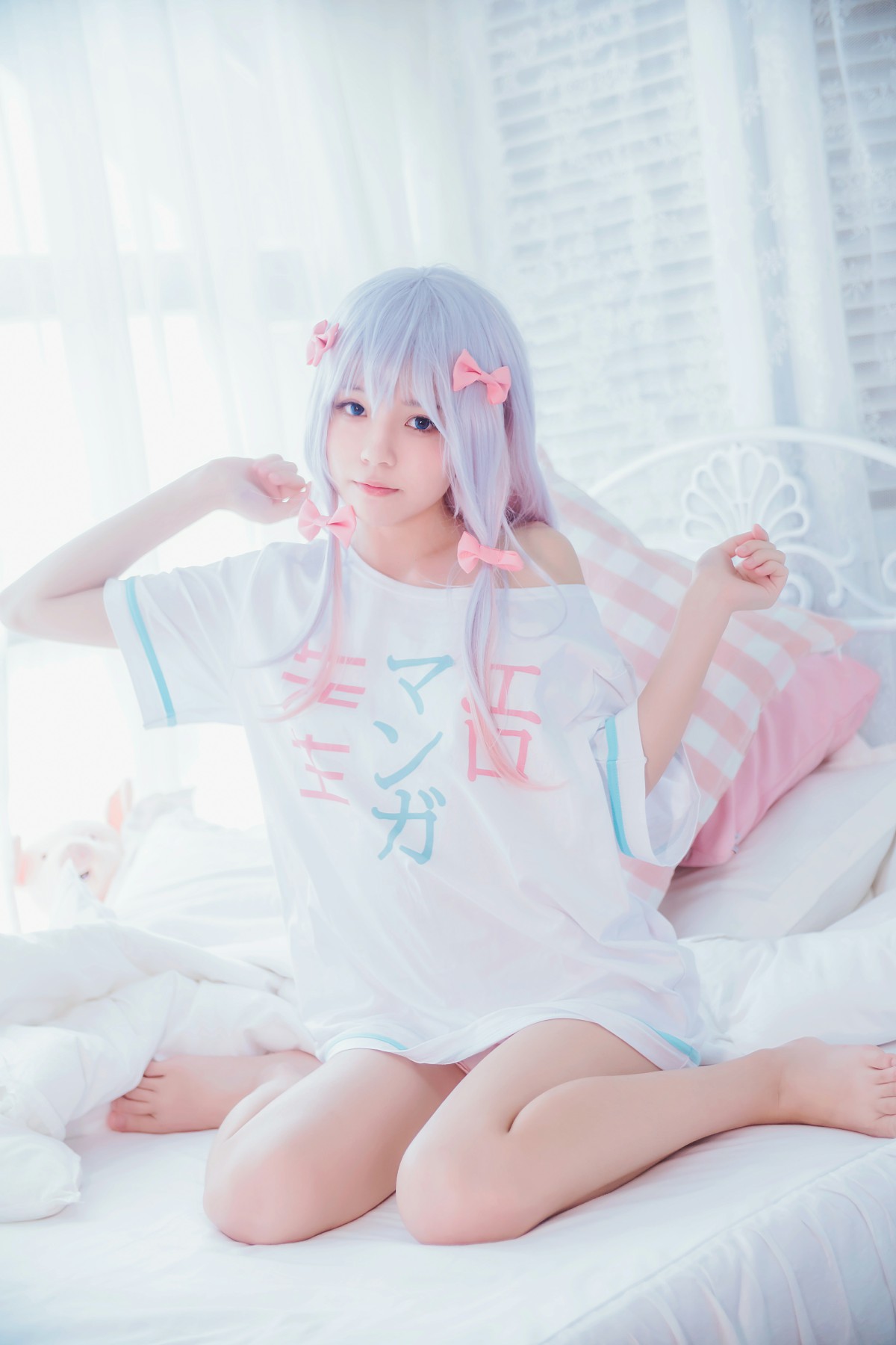 萝莉风COS桜桃喵–纱雾COS-COSPLAY