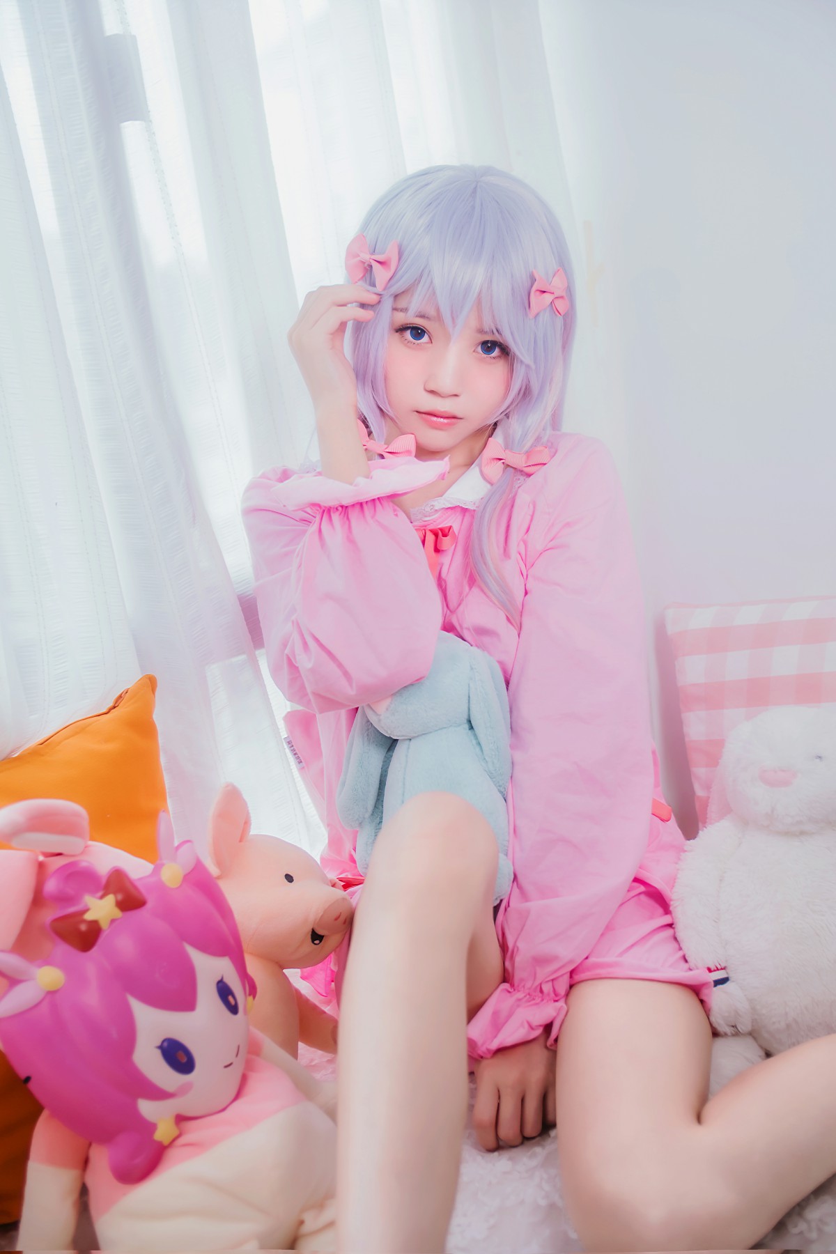 萝莉风COS桜桃喵–纱雾COS-COSPLAY