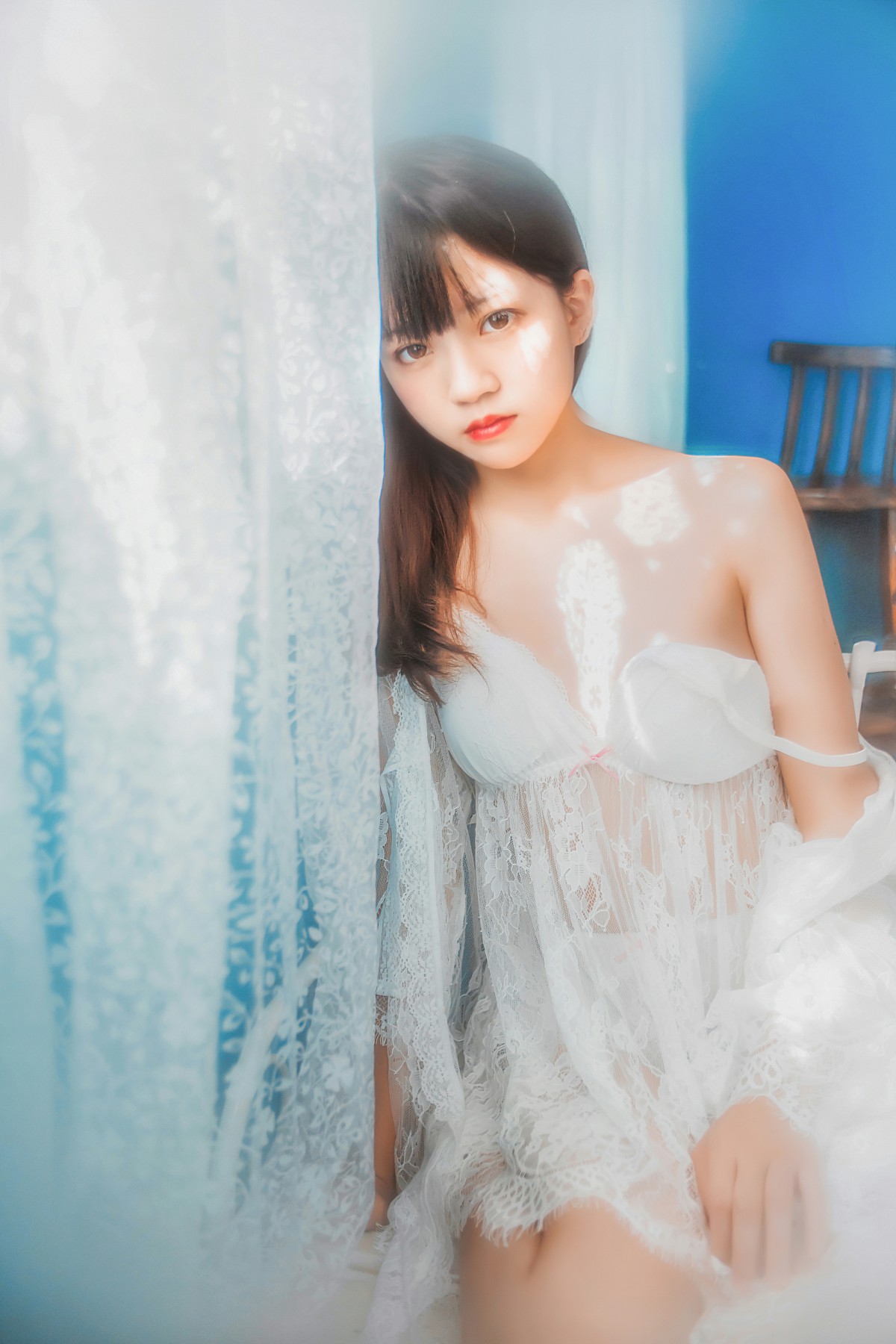 萝莉风COS桜桃喵–少女私房-COSPLAY